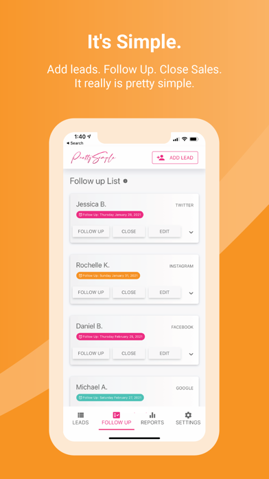 PrettySimple - Lead Tracker screenshot 9