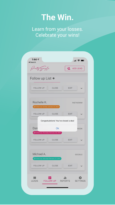 PrettySimple - Lead Tracker screenshot 1