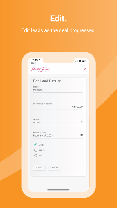 PrettySimple - Lead Tracker screenshot 5