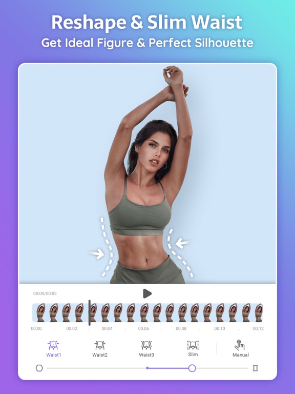 PrettyUp- AI Body Editor Video screenshot 5