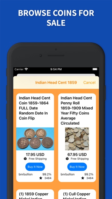 Price Guide - U.S. Coin Values screenshot 1
