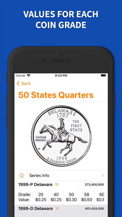 Price Guide - U.S. Coin Values screenshot 3