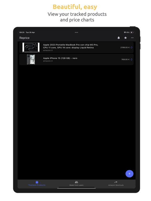 Price Tracker · Reprice screenshot 1