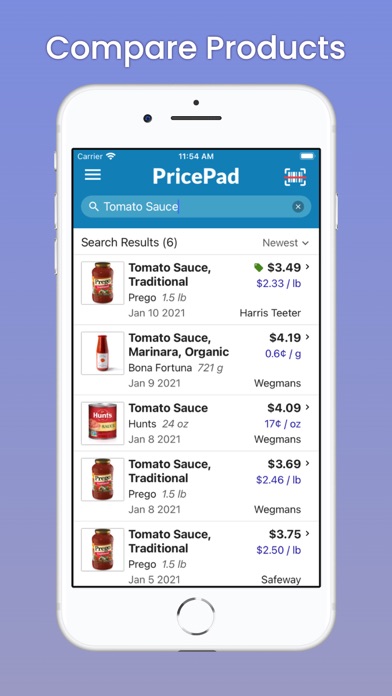 PricePad - Track Prices & Save screenshot 1