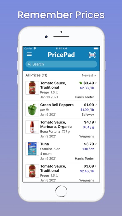 PricePad - Track Prices & Save screenshot 4