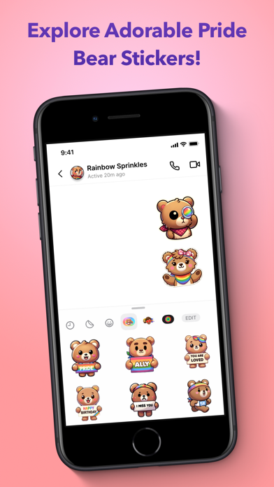 Pride Bear Stickers - LGBTQ+ screenshot 3