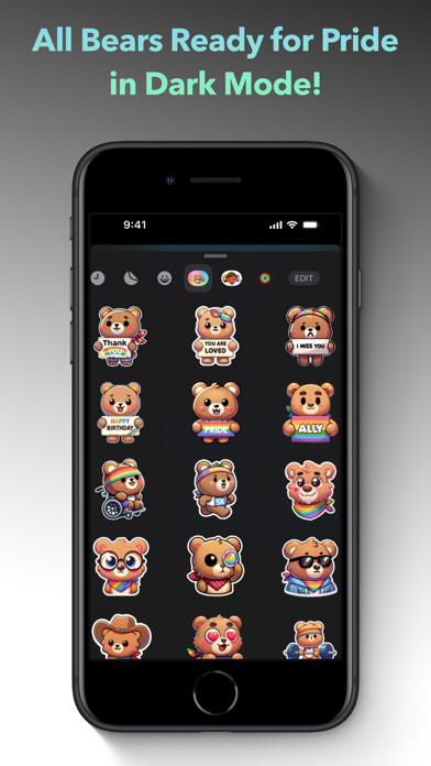 Pride Bear Stickers - LGBTQ+ screenshot 1