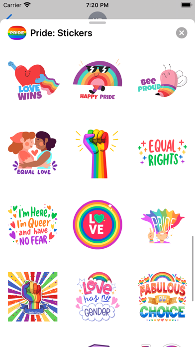 Pride: Stickers screenshot 1