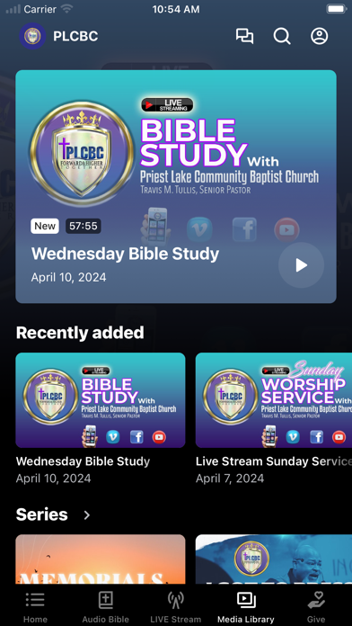 Priest Lake Church screenshot 1