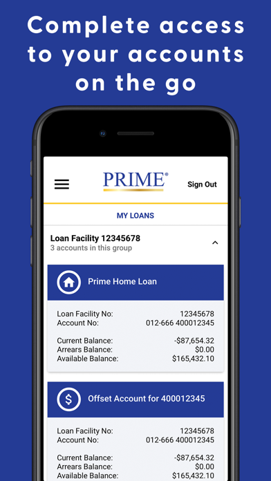 Prime Mortgage Mobile Access screenshot 3