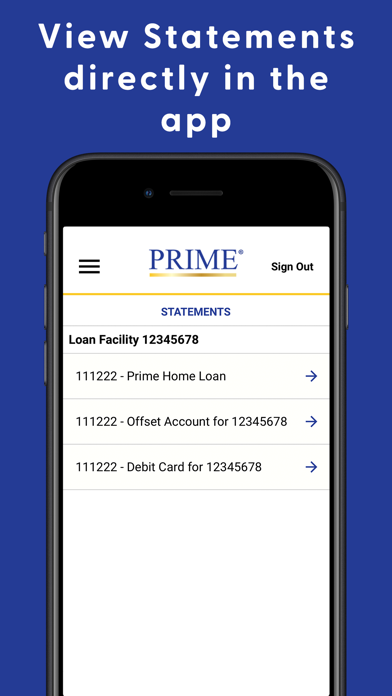 Prime Mortgage Mobile Access screenshot 2