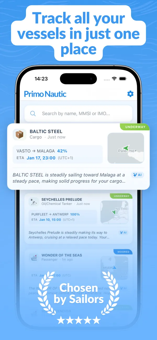 Primo Nautic - Vessel Finder screenshot 6