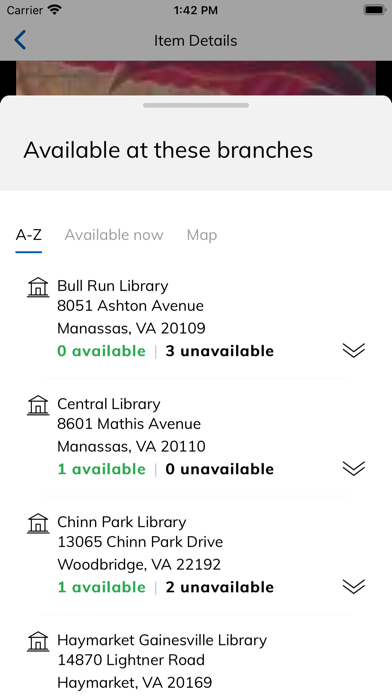 Prince William Public Library screenshot 4