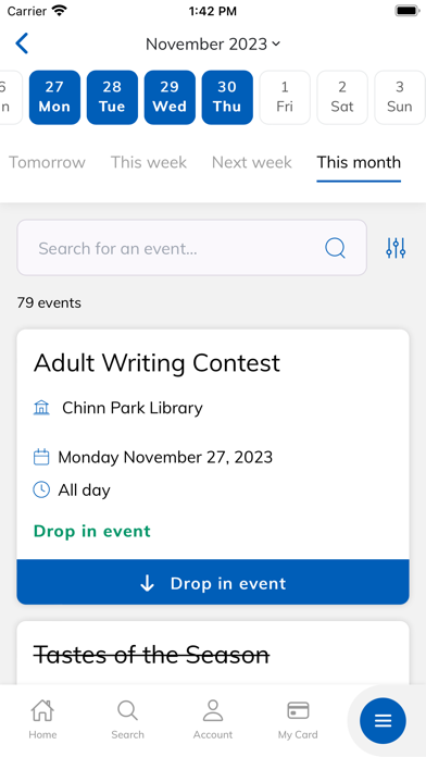 Prince William Public Library screenshot 2