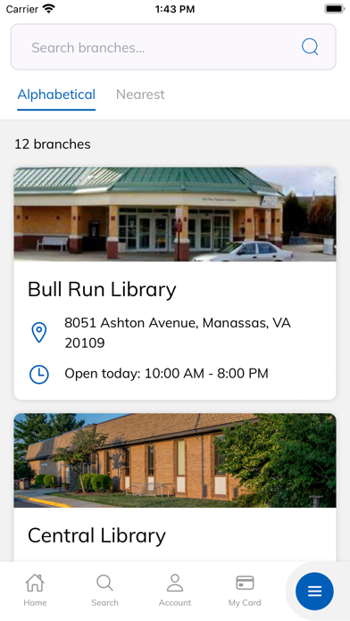 Prince William Public Library screenshot 1
