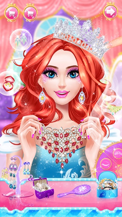 Princess dress up fashion game screenshot 4