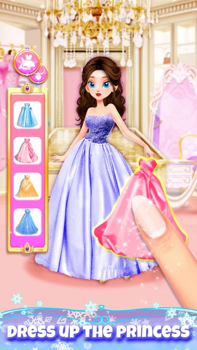 Princess Hair Salon Girl Games screenshot 2