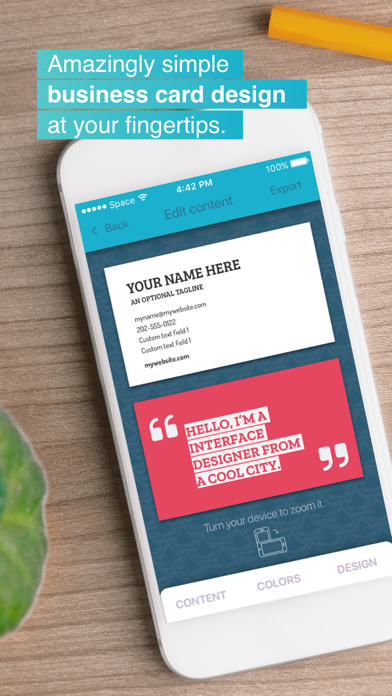 Print Business Card Maker screenshot 5