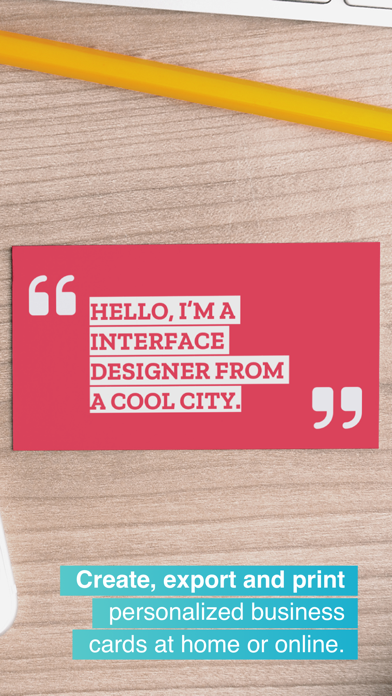 Print Business Card Maker screenshot 4