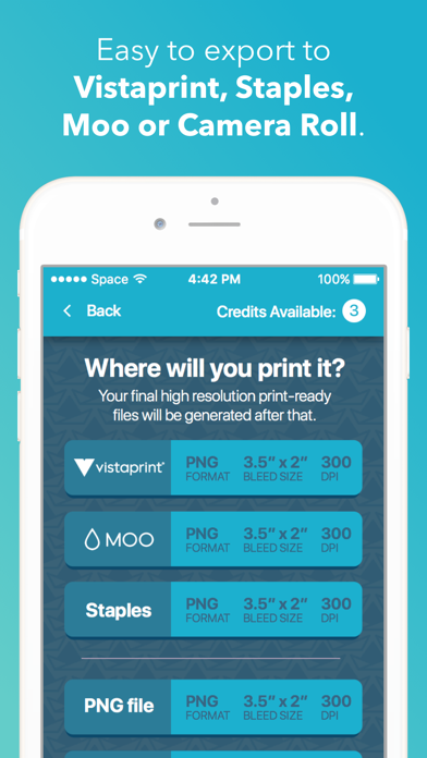 Print Business Card Maker screenshot 1