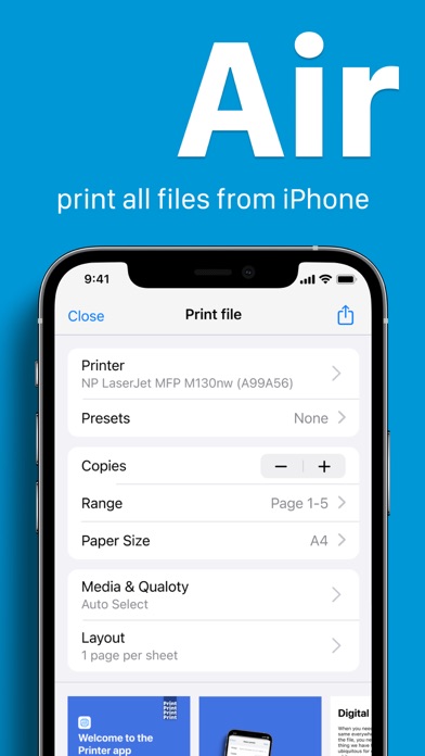 Printer app ® screenshot 4