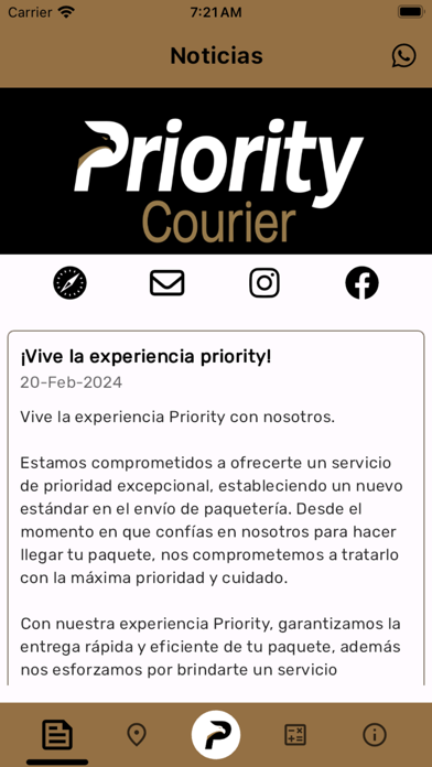 Priority Courier screenshot 3