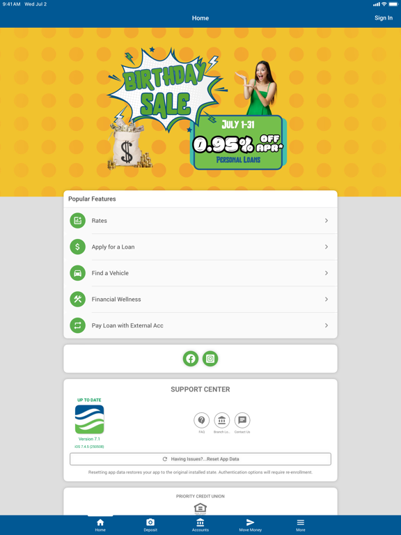 Priority Credit Union screenshot 4