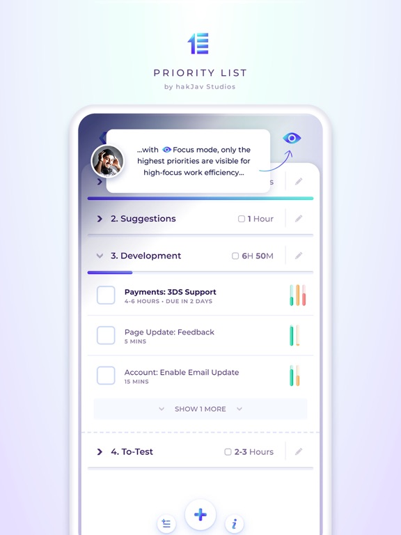 Priority List screenshot 3