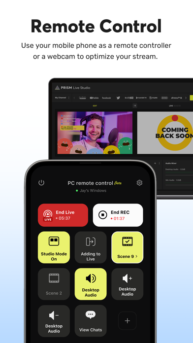 PRISM: Live Streaming App screenshot 1