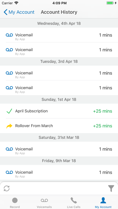 Prison Voicemail screenshot 1