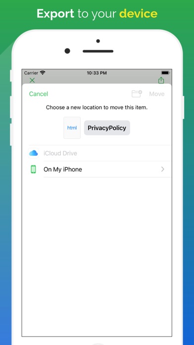 Privacy Policy Generator screenshot 2