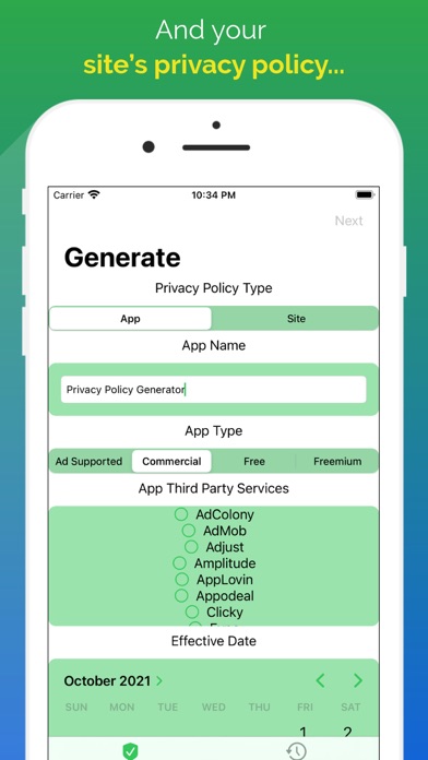 Privacy Policy Generator screenshot 4