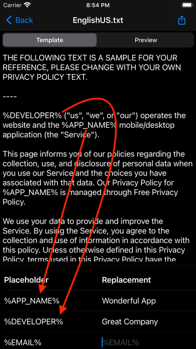 Privacy Policy Maker screenshot 3