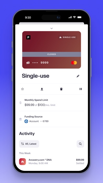 Privacy.com: Virtual Cards screenshot 2