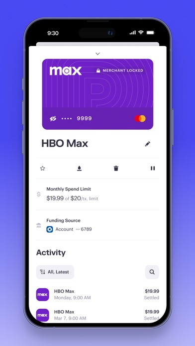 Privacy.com: Virtual Cards screenshot 1