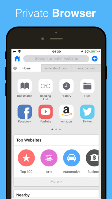 Private Browser ⊘ screenshot 5