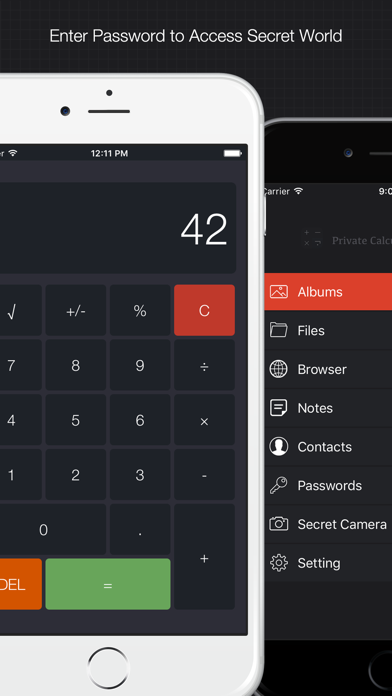 Private Calculator - File Hider, Secret Photo Video Browser, Image Downloader and Note vault screenshot 5