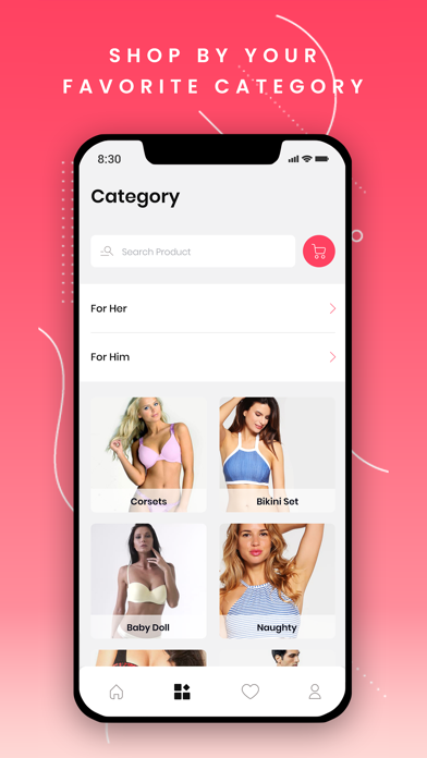 PrivatelyUrs – Lingerie Shop screenshot 1