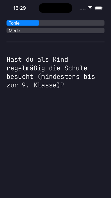 Privilegienspiel screenshot 2