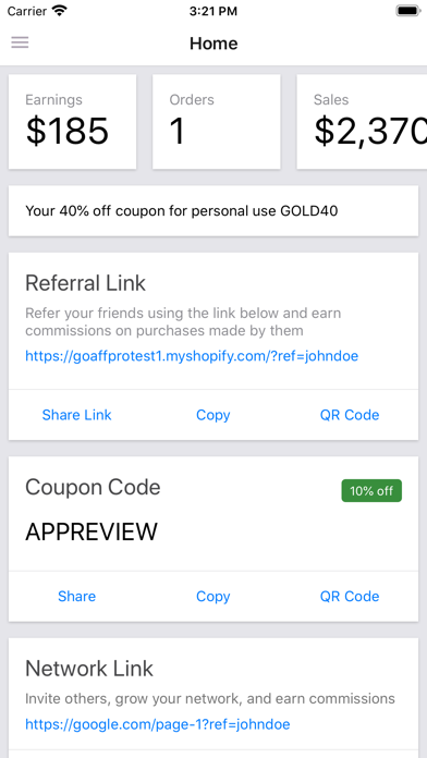 Pro Affiliates screenshot 4