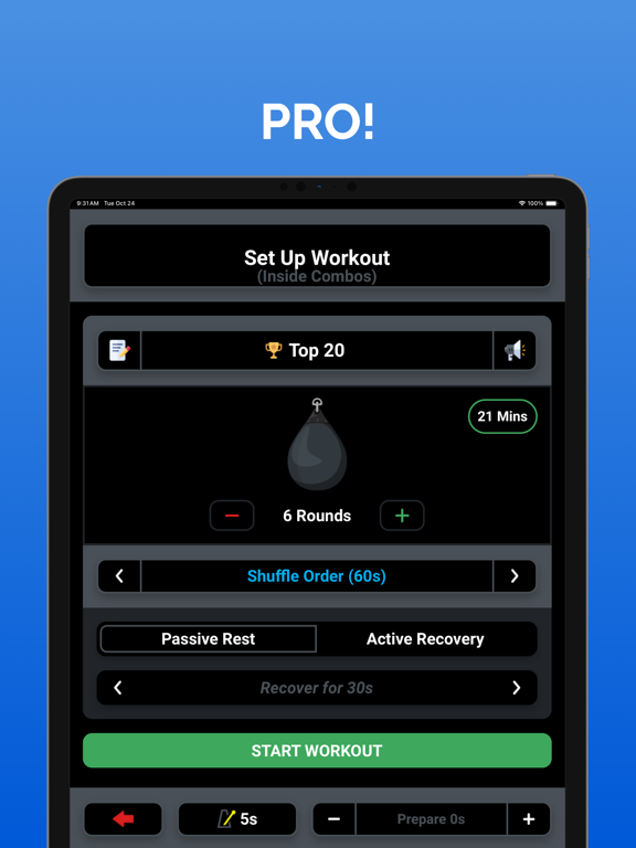 PRO BOXING: Training & Workout screenshot 1