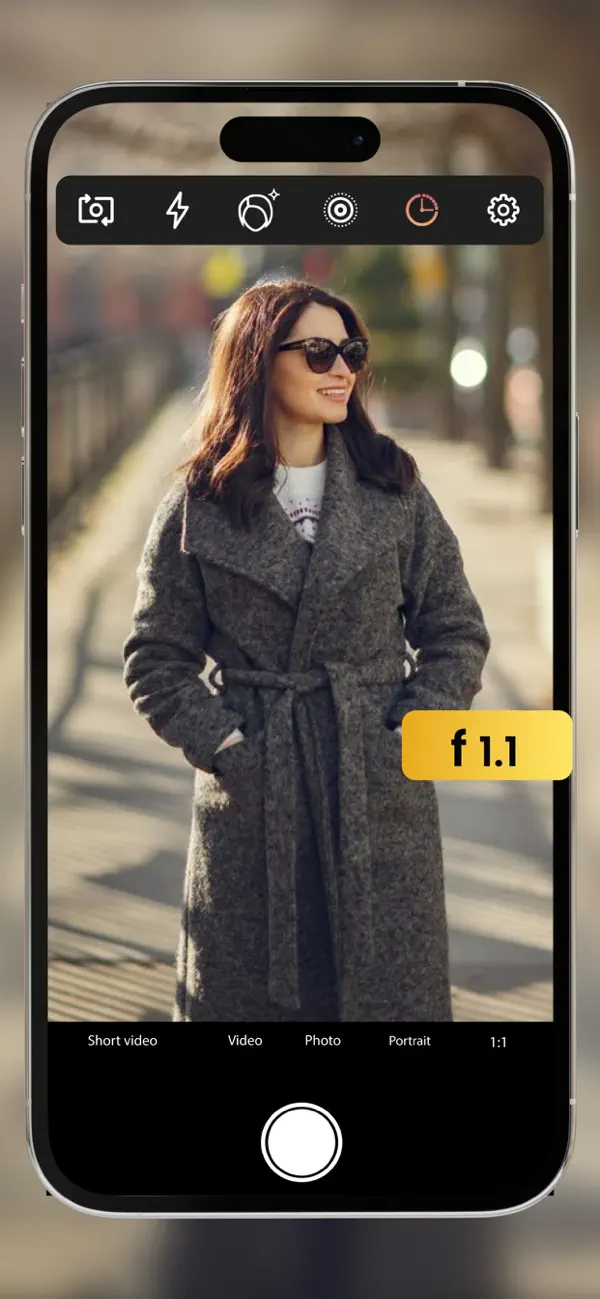 Pro Camera with RAW & Focus screenshot 5
