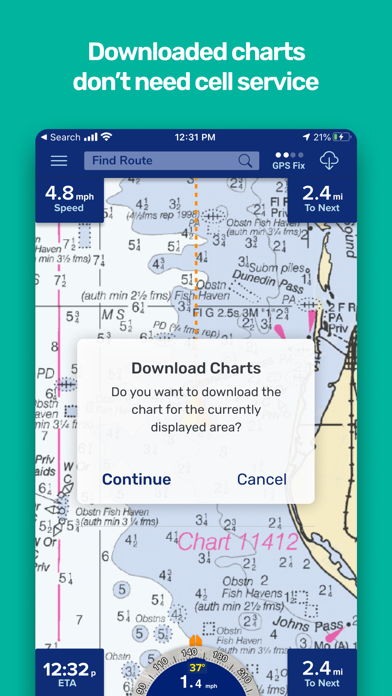 PRO CHARTS - Marine Navigation screenshot 2