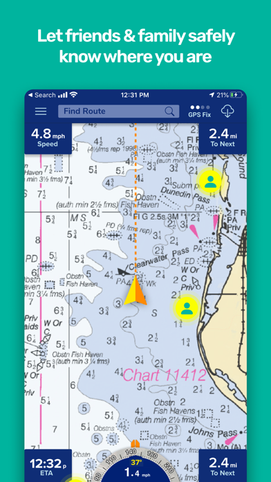 PRO CHARTS - Marine Navigation screenshot 1