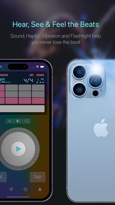 Pro Metronome - Tempo & Tuner screenshot 1