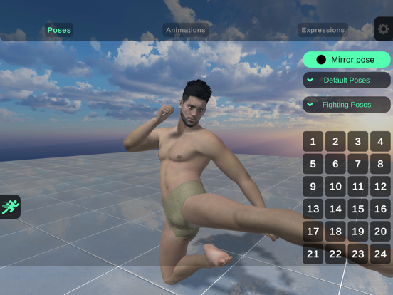 Pro Poser 3D Model Poses screenshot 1