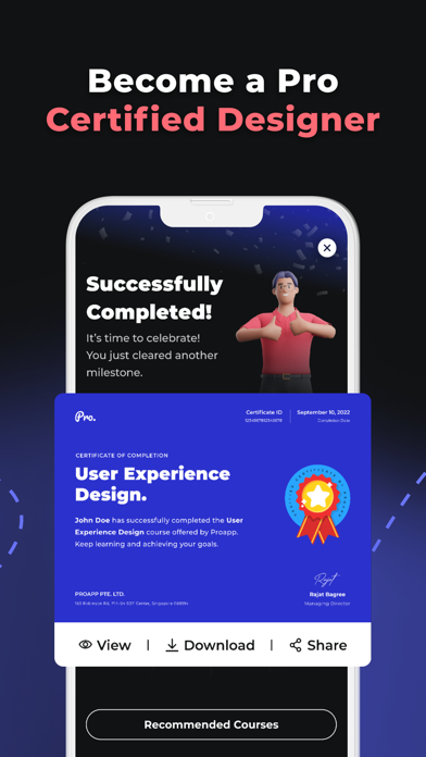ProApp: Online Design Courses screenshot 3