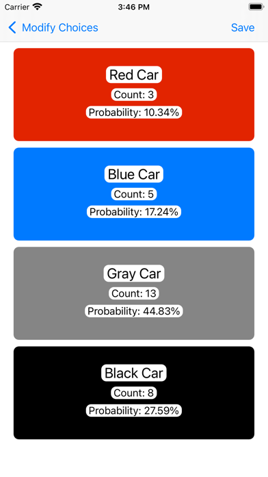 Probability Calc screenshot 4