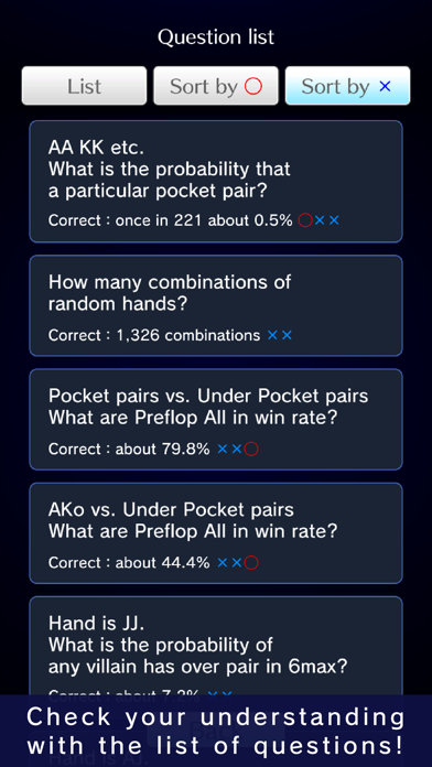 Probability Trainer screenshot 2