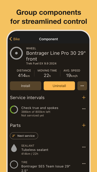 ProBikeGarage: Bicycle tracker screenshot 2